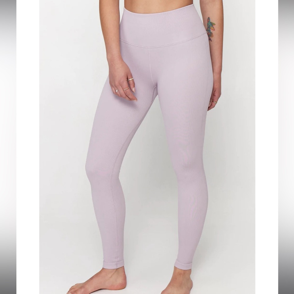 Spiritual Gangster Amara Wide Rim Seamless Legging Lilac XS/S